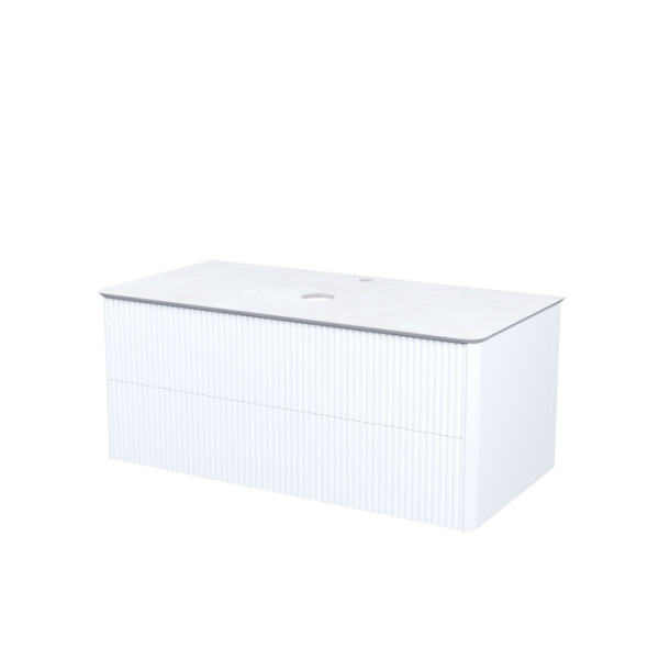 Тумба подвесная со столешницей IDDIS Aiger 100 см, белый (AIG10W0i95K)