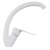 Смеситель для кухни 35k MIXLINE МЛ15-032(ML15-032W) выс.излив б/отв бок п/гайку (без подводки)БЕЛЫЙ (556659)