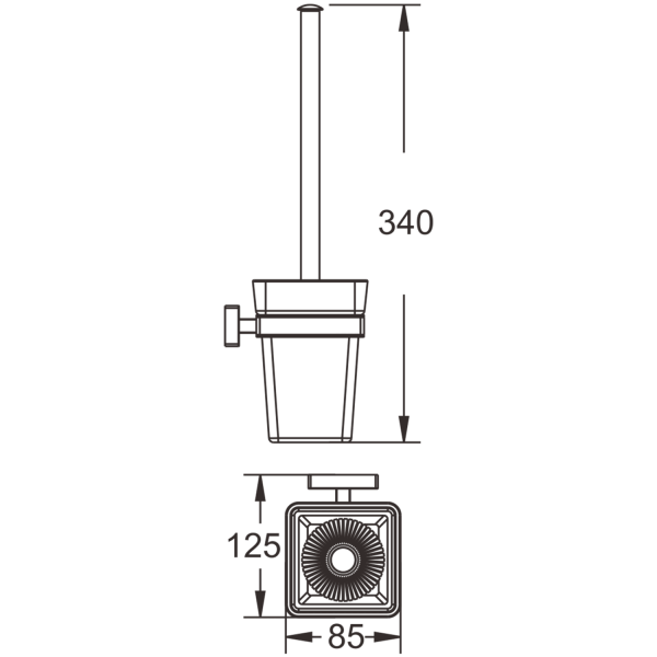 Крючок тройной BELZ (B90215-3)