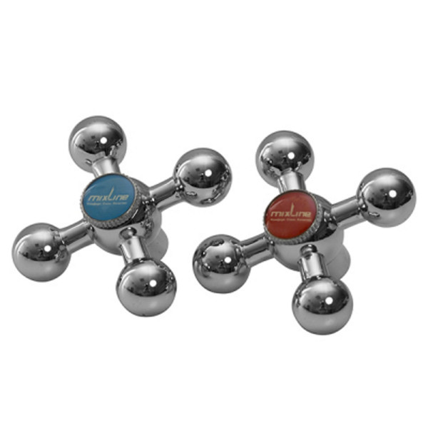 Маховик КРЕСТ ML07 металл MIXLINE (блистер) пара 24 шлица (526781)