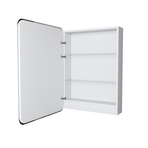 Зеркало шкаф MIXLINE 600*800 (ШВ) правый, сенсорный выкл, светодиодная подсветка ВИКТОРИЯ (547256)