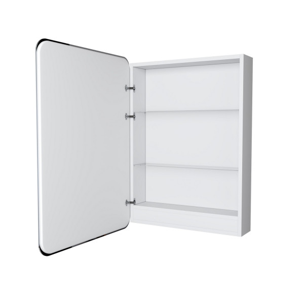 Зеркало шкаф MIXLINE 600*800 (ШВ) правый, сенсорный выкл, светодиодная подсветка ВИКТОРИЯ (547256)