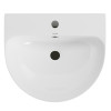 Умывальник-моноблок WAVE РОЯЛЬ/ROYAL 480*420*835 ш*г*в, с хром переливом, белый, овал (557861)