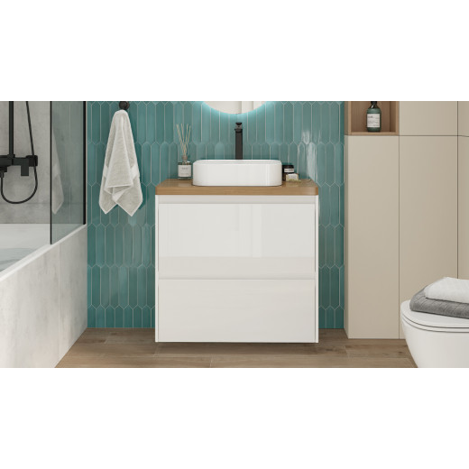 Столешница Velvex Klaufs 800 без отверстий, Invisible Line (st.KLA.80 дуб французский)