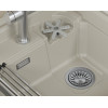 Кухонная мойка GRANULA KITCHEN SPACE RINZER кварц (5807R, КРЕМАН)