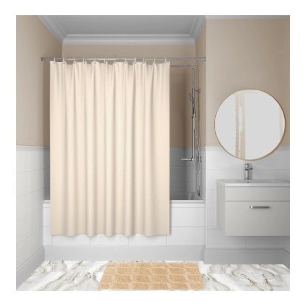 Штора IDDIS для ванной комнаты, 180*200см, Полиэстер (B68P218i11)
