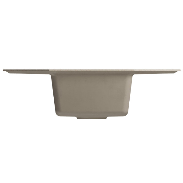 Мойка MIXLINE ML-GM24 угловая с крылом, бежевая (328), 790*490*200мм (552055)