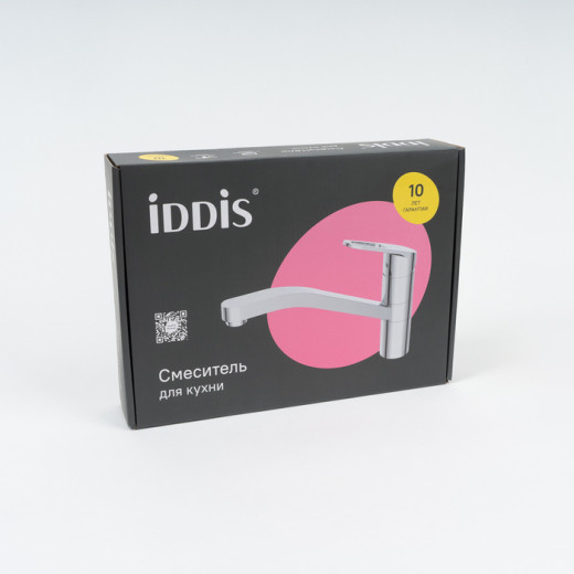 Смеситель для кухни IDDIS Китчен Лайн (Kitchen Line) хром глянцевый (KLNSB00i05)