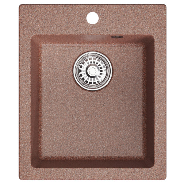 Мойка MIXLINE ML-GM14 терракотовая (307) 420*500*190мм NEW (551901)