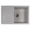 Мойка MIXLINE МЛ-ГМС107 (ML-GMS107) СТАНДАРТ с крылом, серый (310), 770*493*190мм (558132)