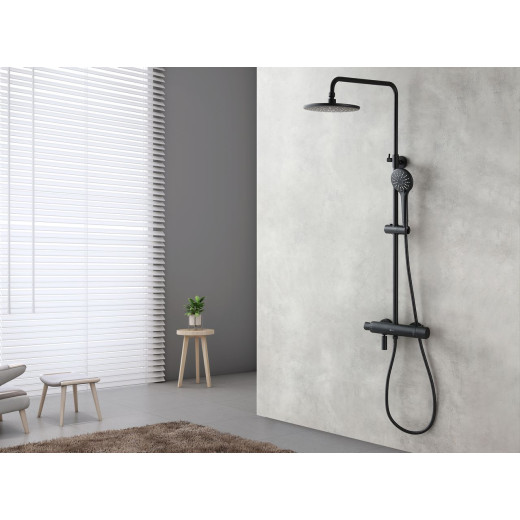 Душевая система Lemark Bronx (LM3772BL)