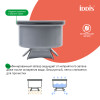 Трап душевой IDDIS Перфекс (Perfex) сифон 360, комбинированный затвор, 10х10см, хром (980DS10SB4CDZ)
