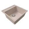 Мойка MIXLINE МЛ-ГМ08 (ML-GM08) КОМФОРТ песочная (302), 500*500*200мм (558728)