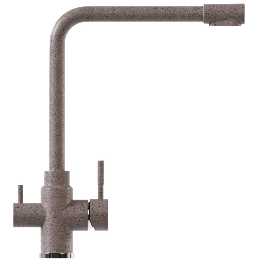 Смеситель для кухни MIXLINE ML-GS13 35к (302) песочный с вых. для питьевого фильтра (550665)