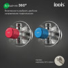 Кран угловой IDDIS Оптима Хоум (Optima Home) с отражателем, 1/2; 1/2, кран-букса, латунь, хром, 2 шт (910B0A6C2SBZ-K)