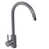 Смеситель для кухни MIXLINE ML-GS15 35к (342) графит высок. излив (550695)