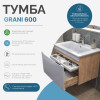 Тумба VIGO Grani 600-0-1 подвесная дуб золотой под умывальник Ц0000004928 (Элина 60) (tp.GRI.ELI.60.1Y дуб золотой)