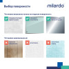 Бумагодержатель, проволока стальная, черный матовый, Easy, Milardo, (EASBWS0M43)