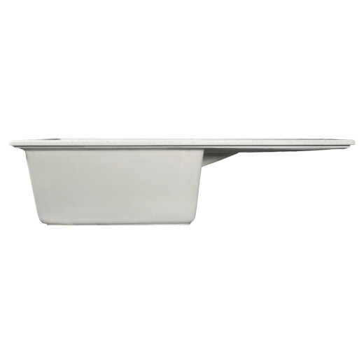 Мойка MIXLINE МЛ-ГМС107 (ML-GMS107) СТАНДАРТ с крылом, серый (310), 770*493*190мм (558132)
