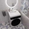 Раковина над стиральной машиной MIXLINE "МАРИО" 60*60 ш*г, с кронштейнами (MIXLINE) (553584)