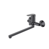 Смеситель для ванны HAIBA оружейная сталь (HB22796-3)