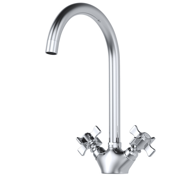 Смеситель для кухни 1/2 кер. MIXLINE ML30-032 "Classic" высокий излив (550780)