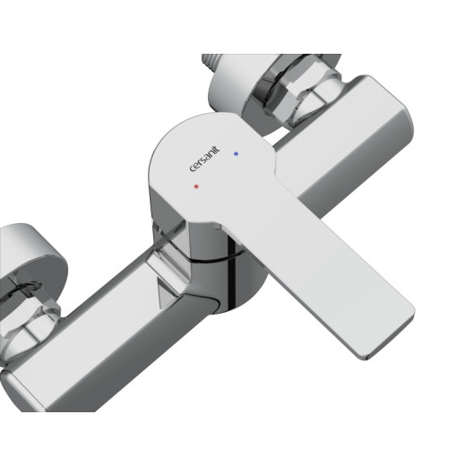 Комплект Cersanit SMART 2 в 1 смеситель для душа SMART душевой гарнитур CARI (64511)