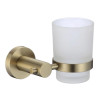 Стакан стеклянный с настенным держателем Savol (S-005658C)