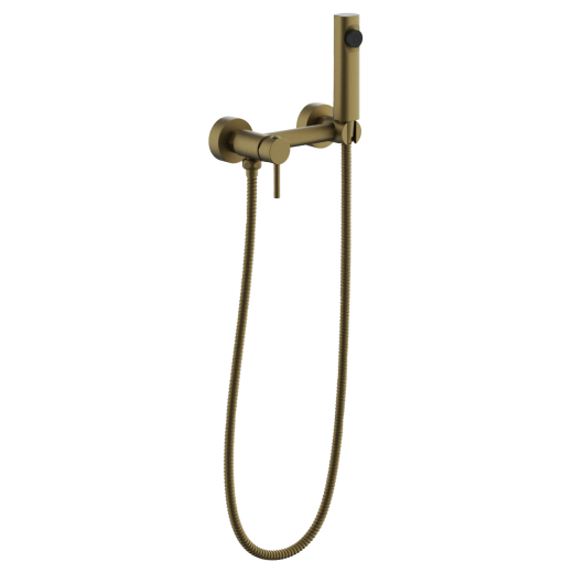 Смеситель BELZ с гигиенической лейкой золотой (B55803-5)