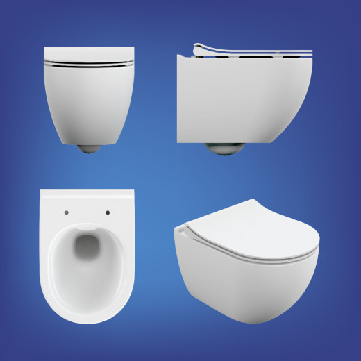 Комплект CERSANIT BRASKO SMART DPL EO slim инсталляция AQUA 50 PRIME М LP (69315)