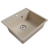 Мойка MIXLINE ML-GM15 бежевая (328) 560*500*180мм NEW (551917)