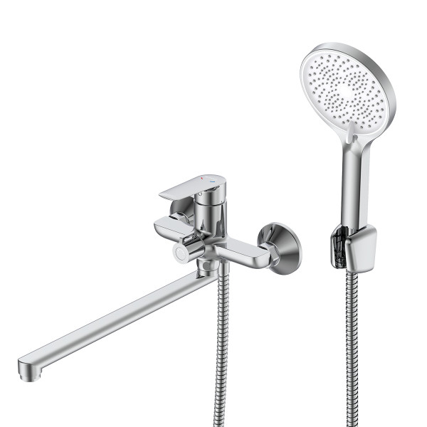 Смеситель DECOROOM DR27 универсальный с поворотным изливом (DR27043)
