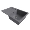 Мойка MIXLINE ML-GM31 с крылом графит (342) 770*500*190мм NEW (552195)