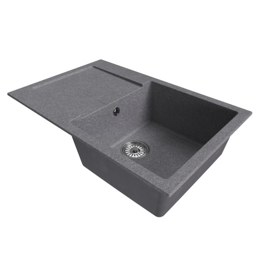 Мойка MIXLINE ML-GM31 с крылом  графит (342) 770*500*190мм NEW (552195)