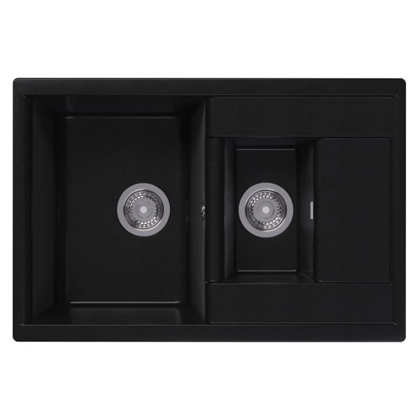 Мойка DrGans "Астра" 760 К, графит СМс (25.065.D0760.411)