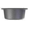 Мойка DrGans "Пион", базальт СМс (25.130.B0480.409)