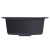 Мойкa MIXLINE ML-GM11 круглая антрацит (343) 500мм (глуб. чаши 180) NEW (551828)