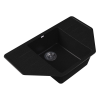 Мойка DrGans "Ирис", черный СМс (25.160.C0800.407)