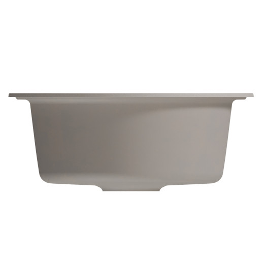 Мойкa MIXLINE ML-GM11 круглая  ультра-белая  (341) 500мм (глуб. чаши 180) NEW (551826)