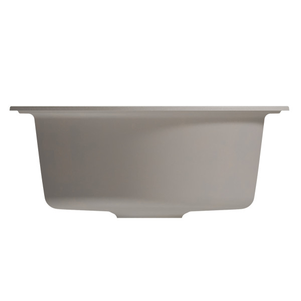 Мойкa MIXLINE ML-GM11 круглая ультра-белая (341) 500мм (глуб. чаши 180) NEW (551826)