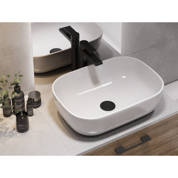 Столешница Cersanit STONE из керамогранита Balance 60x45x2 серый матовый (64185)