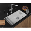 Кухонная мойка GRANULA KITCHEN SPACE RINZER кварц (7309RU, АРКТИК)