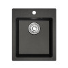 Мойка MIXLINE ML-GM14 черная (308) 420*500*190мм NEW (551902)