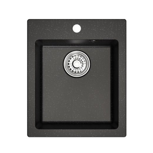 Мойка MIXLINE ML-GM14 черная (308)  420*500*190мм NEW (551902)