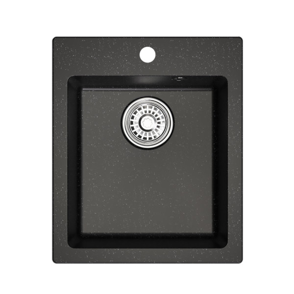 Мойка MIXLINE ML-GM14 черная (308) 420*500*190мм NEW (551902)