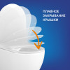Комплект CERSANIT CARINA XL DPL EO slim инсталляция AQUA 40 SMART M кнопка CORNER пластик хром глянцевый (69310)