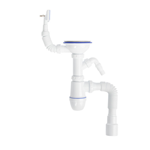 Мойка врезного монтажа с сифоном IDDIS Strit S, нерж. сталь, шелк, 780*480  (STR78SDi77S)