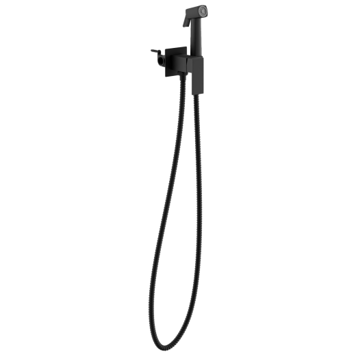 Смеситель BELZ с гигиенической лейкой черный (B55805-7)