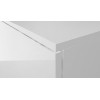 Тумба подвесная Velvex Unit 50, выс. 27, выдв. ящик, белый лед (tp.UNI.50.1Y белый глянец)