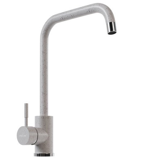 Смеситель для кухни MIXLINE ML-GS12 35к (328) бежевый высок. излив (550658)